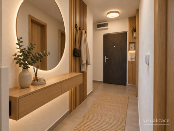 vizualizace - Prodej bytu 2+1 v osobním vlastnictví 49 m², Prostějov