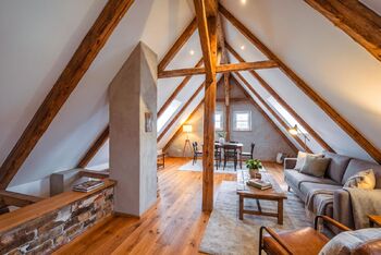 Podkroví (vizualizace) - Prodej domu 136 m², Všemyslice