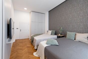 Ložnice. - Prodej bytu 2+1 v osobním vlastnictví 64 m², Praha 1 - Nové Město