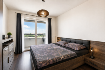 Ložnice - Prodej bytu 2+kk v osobním vlastnictví 70 m², Praha 9 - Letňany