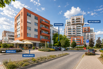 Prodej bytu 2+kk v osobním vlastnictví 70 m², Praha 9 - Letňany