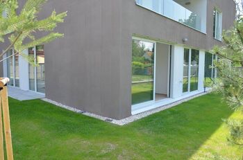 Byt s předzahrádkou - Pronájem bytu 3+kk v osobním vlastnictví 76 m², Praha 9 - Klánovice