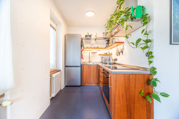 nová kuchyně - Prodej bytu 2+kk v osobním vlastnictví 41 m², Praha 6 - Břevnov
