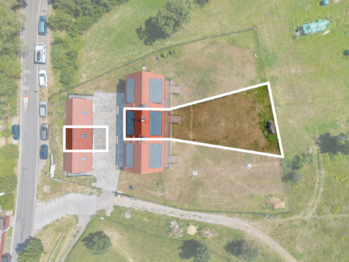 Exteriér dron - Prodej bytu 4+kk v osobním vlastnictví 144 m², Beroun
