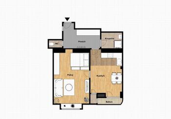 Pronájem bytu 2+kk v osobním vlastnictví 55 m², Praha 3 - Vinohrady