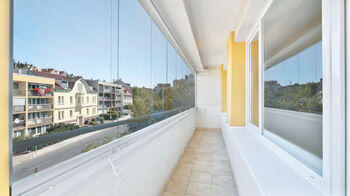Lodžie - Pronájem bytu 2+1 v osobním vlastnictví 61 m², Praha 4 - Braník