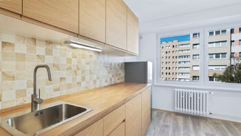 Kuchyně - Pronájem bytu 2+1 v osobním vlastnictví 61 m², Praha 4 - Braník