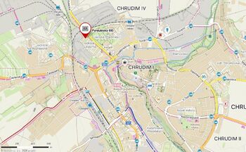 Prodej bytu 2+1 v osobním vlastnictví 57 m², Chrudim