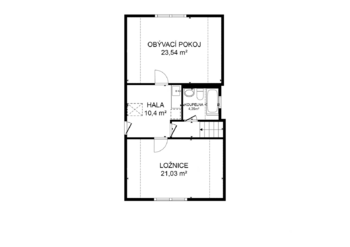 Podkroví - Prodej domu 170 m², Jesenice
