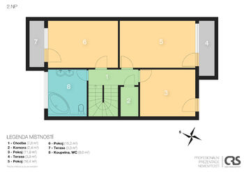 Pronájem domu 133 m², Praha 10 - Pitkovice
