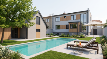 vizualizace - Prodej domu 190 m², Kostice