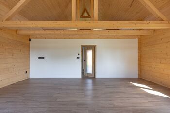 otevřený krov obývací pokoj / kuchyně - Prodej domu 133 m², Vacov
