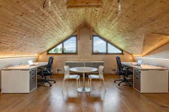 vizualizace kancelář  - Prodej domu 133 m², Vacov