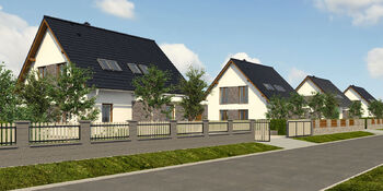 vizualizace2 - Prodej pozemku 1482 m², Račiněves