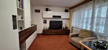 Obývací pokoj  - Pronájem bytu 3+1 v osobním vlastnictví 62 m², Brno
