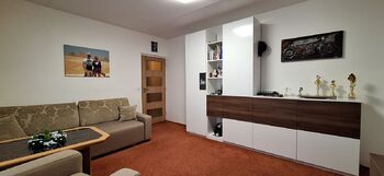 Obývací pokoj  - Pronájem bytu 3+1 v osobním vlastnictví 62 m², Brno