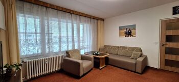 Obývací pokoj  - Pronájem bytu 3+1 v osobním vlastnictví 62 m², Brno