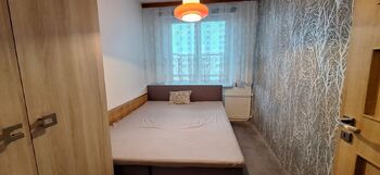 Ložnice - Pronájem bytu 3+1 v osobním vlastnictví 62 m², Brno