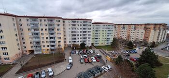 Výhled z lodžie - Pronájem bytu 3+1 v osobním vlastnictví 62 m², Brno