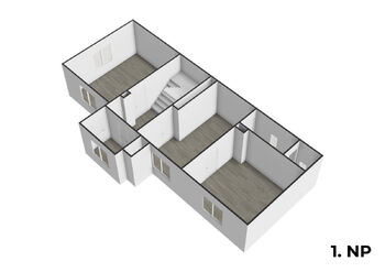 Půdorysy - Prodej domu 173 m², Mladý Smolivec