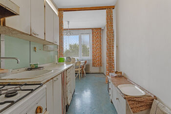 Kuchyně - Prodej bytu 2+1 v osobním vlastnictví 64 m², Bílina