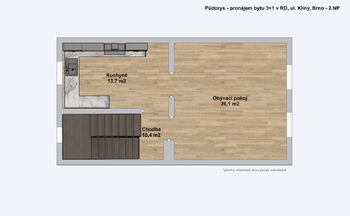 Pronájem domu 153 m², Brno