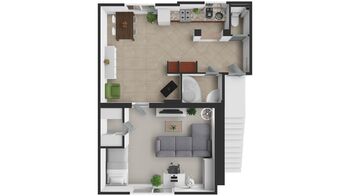 Prodej bytu 1+1 v družstevním vlastnictví 48 m², Všeruby