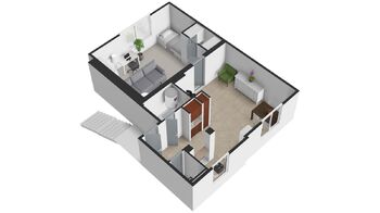 Prodej bytu 1+1 v družstevním vlastnictví 48 m², Všeruby