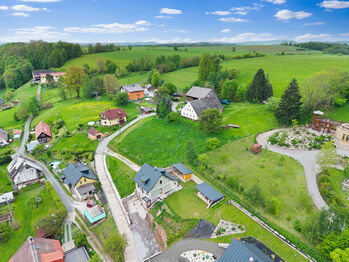 Pohled na pozemky - Prodej pozemku 740 m², Lánov