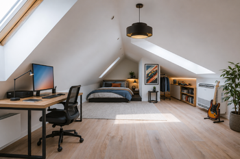 STUDENTSKÝ POKOJ VIZUALIZACE - Prodej bytu 3+kk v osobním vlastnictví 144 m², Praha 3 - Žižkov