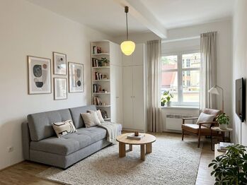 VIZUALIZACE - Prodej bytu 2+kk v osobním vlastnictví 38 m², Praha 4 - Michle
