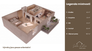 Prodej bytu 1+1 v osobním vlastnictví 40 m², Hradec Králové