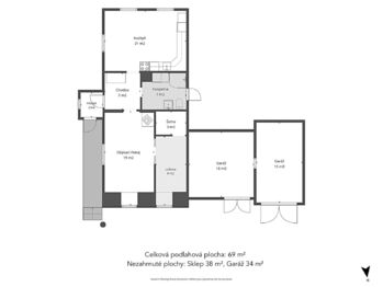 Prodej domu 69 m², Zaječov