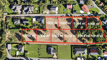 Prodej pozemku 1000 m², Březí
