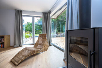 Obývací pokoj - Prodej domu 137 m², Koněprusy