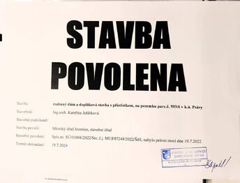 Prodej pozemku 1056 m², Psáry