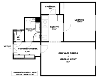 Prodej bytu 2+kk v osobním vlastnictví 47 m², Praha 7 - Holešovice