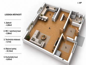 Prodej domu 108 m², Popovičky