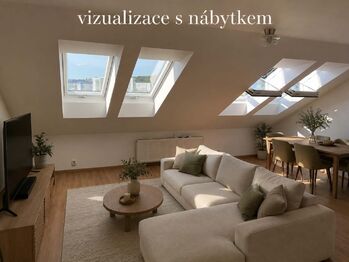 Pronájem bytu 2+kk v osobním vlastnictví 66 m², Praha 5 - Motol