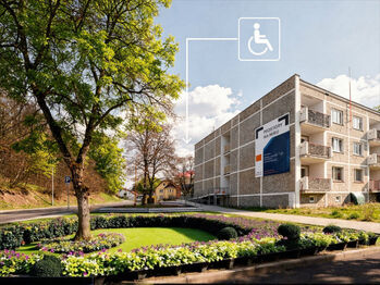 Bezbariérový přístup  - Prodej ubytovacího zařízení 1800 m², Kraslice