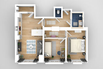 Prodej bytu 3+kk v osobním vlastnictví 60 m², Praha 6 - Dejvice