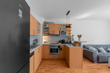 kuchyň - Prodej bytu 2+kk v osobním vlastnictví 58 m², Dolní Břežany