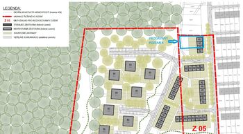 územní studie - Prodej pozemku 906 m², Horní Jelení
