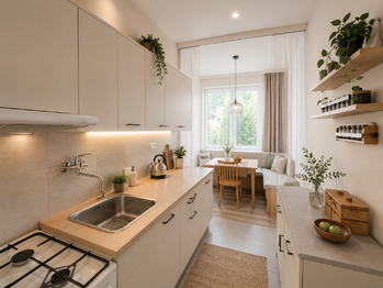 Vizualizace - Prodej bytu 2+1 v osobním vlastnictví 59 m², Žatec