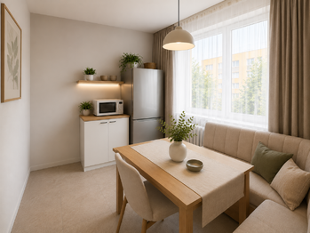Vizualizace - Prodej bytu 2+1 v osobním vlastnictví 59 m², Žatec