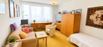 Ložnice - Prodej bytu 3+1 v osobním vlastnictví 74 m², Brno