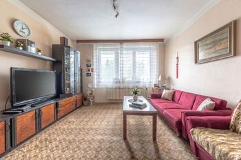 Přízemí - obývací pokoj - Prodej domu 189 m², Praha 4 - Šeberov