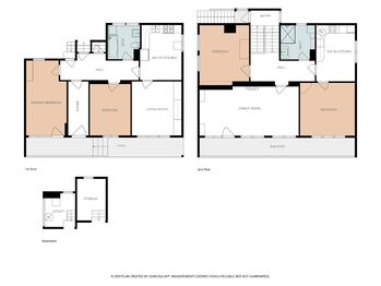 Plánek domu - Prodej domu 189 m², Praha 4 - Šeberov