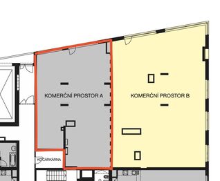 Pronájem obchodních prostor, Praha 6 - Břevnov