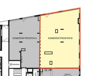 Pronájem obchodních prostor, Praha 6 - Břevnov